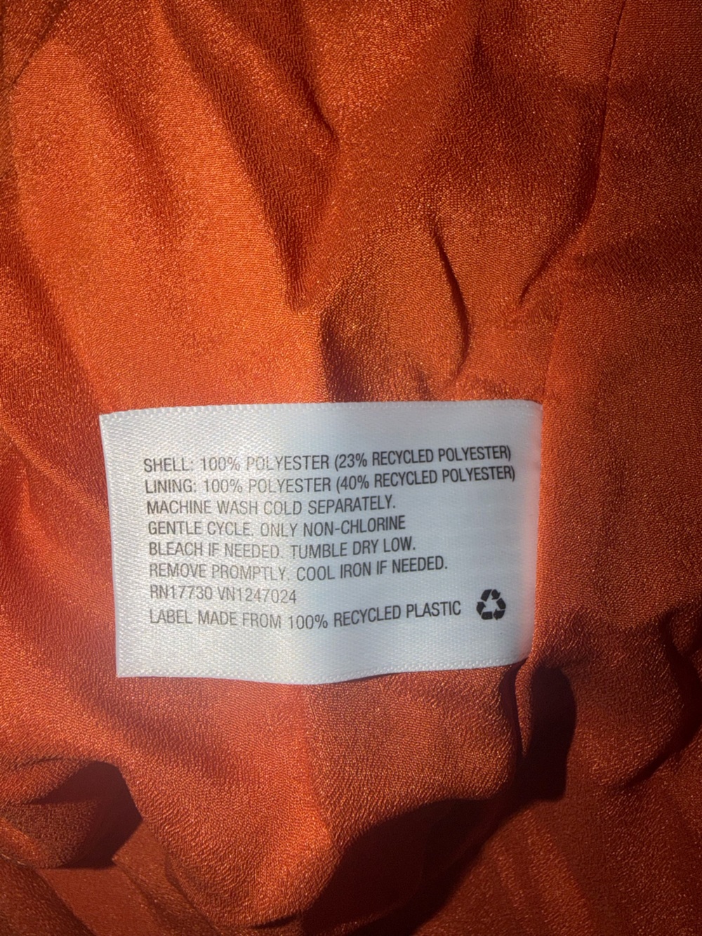 Alexis for Target Orange and Cream Pleated Wrap Mini Dress Small - Picture 9 of 9